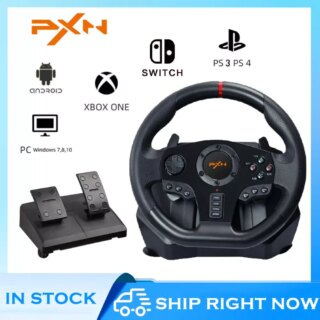 volant pc Contrôleur de jeu PXN V900, volant de course