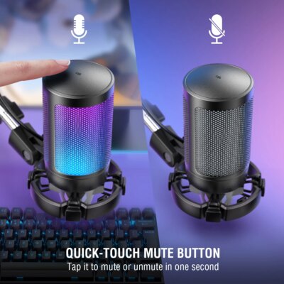 Kit de Microphone Gaming USB pour PC – Image 2