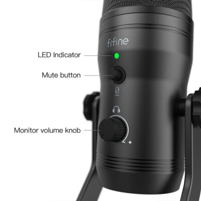 microphone d'enregistrement charge USB K690 – Image 3