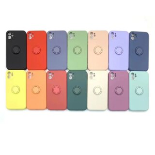 Coque de téléphone magnétique en silicone souple pour iPhone 13 11 12 Pro Max X XR XS Max 7 8 6 6s Plus Se 2020 Capa
