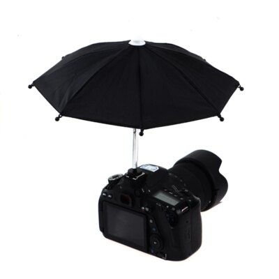 Parapluie photo noir pour appareil photo reflex numérique – Image 6
