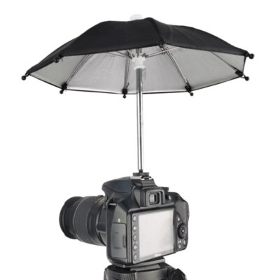 Parapluie photo noir pour appareil photo reflex numérique – Image 2