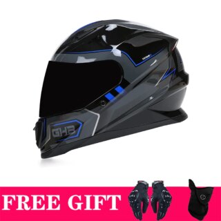 Casque de moto intégral pour homme et femme, casque ouvert, casque de rallye, casque de course de moto, casque d'équitation de rue, casque DOT