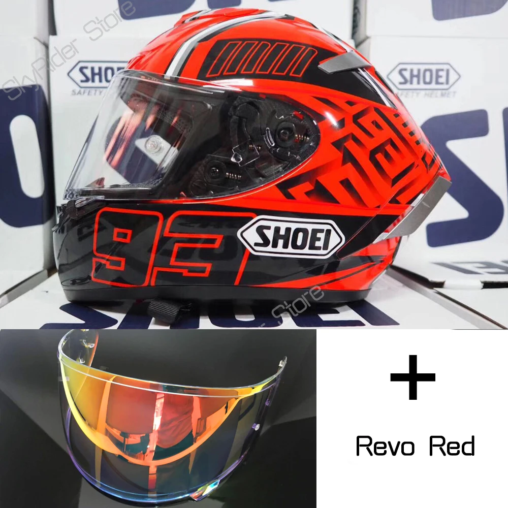 B with revored visor
