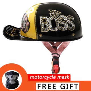 Casque moto rétro pour Yamaha R1 R6 R15 XJ6 FZ1