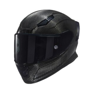 Casque de moto en fibre de carbone pour hommes et femmes