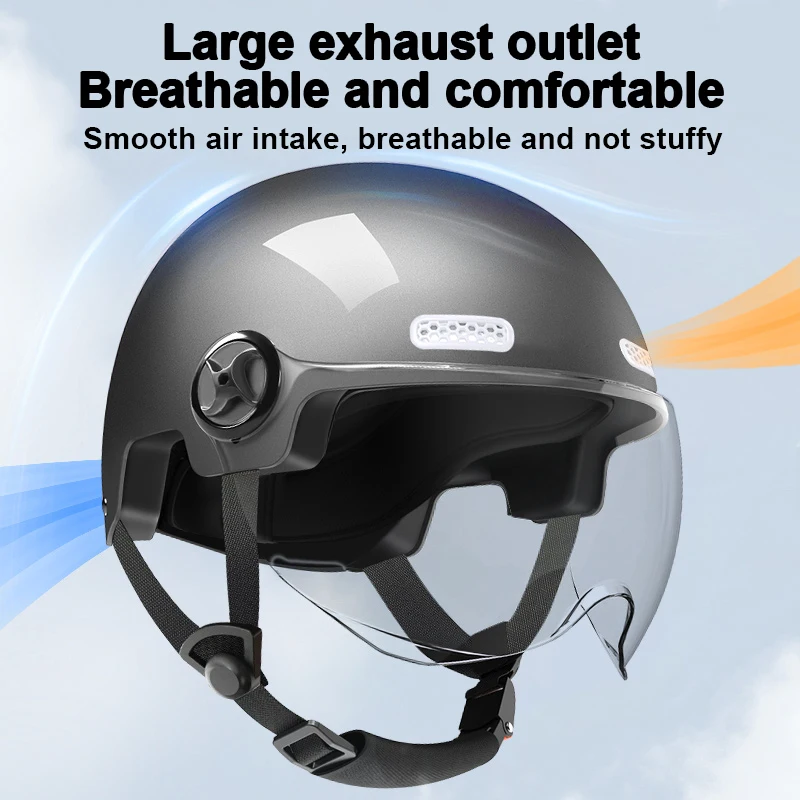 Casque moto Femme D'expériences de moto légers pour hommes et femmes – Image 2