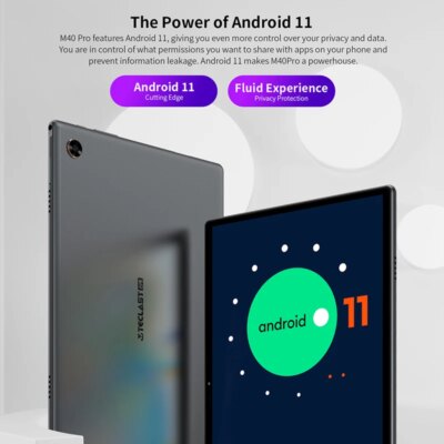 Tablette M40 Pro, 1920x1200, 6 go de RAM, 128 go de Rom, UNISOC T618, huit cœurs, Android 11 – Image 5