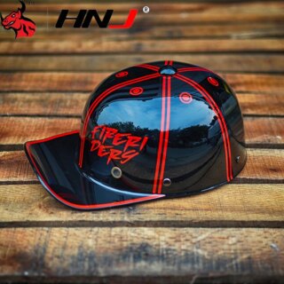 Casque moto Femme pour hommes et femmes, demi-visage