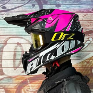 casque moto cross femme tout-terrain, Abs, Dot