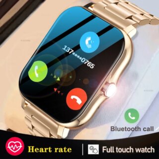 Montre connectée de Sport pour hommes et femmes, avec appels Bluetooth