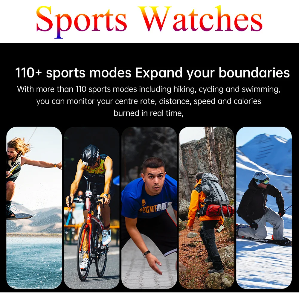 Montre connectée militaire pour homme, autonomie de 7 jours – Image 6