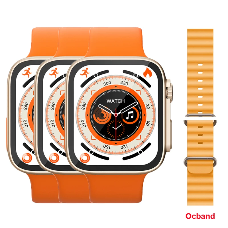 3pcs Orange Ocband