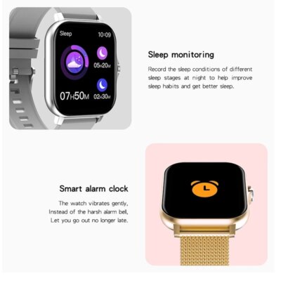Montre Connectée avec Moniteur de Fréquence Cardiaque et d'Activité Physique pour Homme et Femme – Image 4