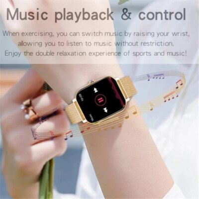 Montre Connectée avec Moniteur de Fréquence Cardiaque et d'Activité Physique pour Homme et Femme – Image 3