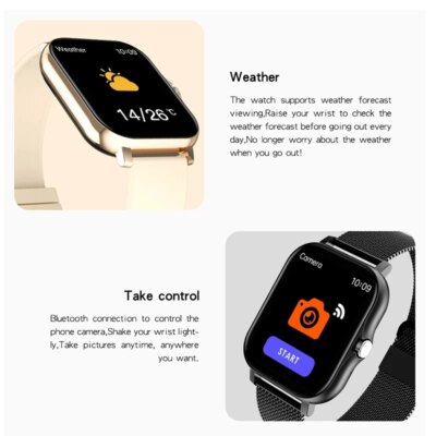 Montre Connectée avec Moniteur de Fréquence Cardiaque et d'Activité Physique pour Homme et Femme – Image 6