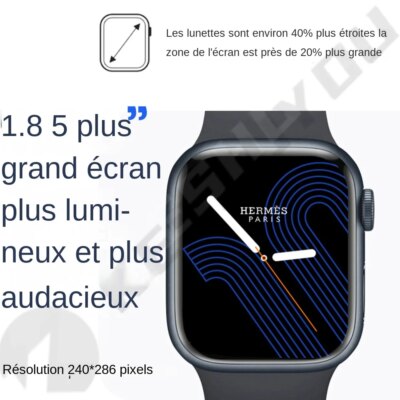 Montre Connectée pour Homme et Femme, Bracelet d'Activités avec Fonction de Réponse aux Appels – Image 2