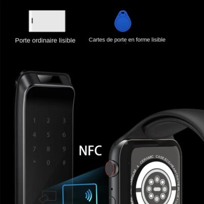 Montre Connectée pour Homme et Femme, Bracelet d'Activités avec Fonction de Réponse aux Appels – Image 6