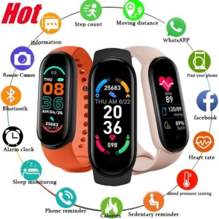 Montre intelligente M7 pour hommes et femmes, bande de sport de fitness, version Fitpro, Bluetooth