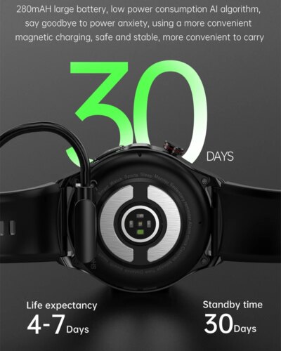 Montre connectée ECG + PPG pour les hommes, moniteur d'activité physique – Image 6