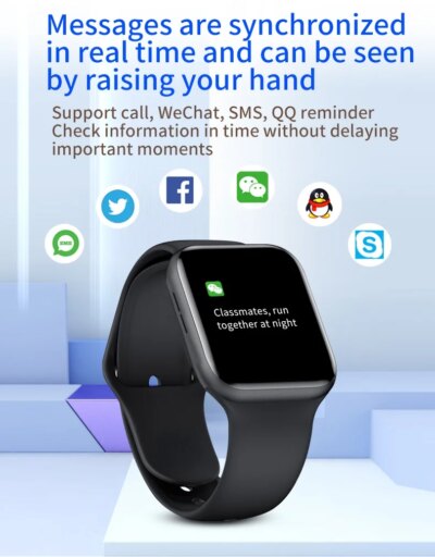 Montre intelligente de sport étanche pour hommes et femmes, I7 Pro Max, série 7 – Image 6