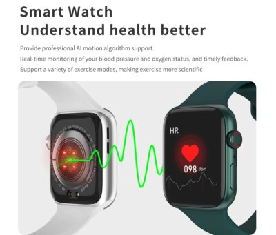Montre intelligente de sport étanche pour hommes et femmes, I7 Pro Max, série 7 – Image 2