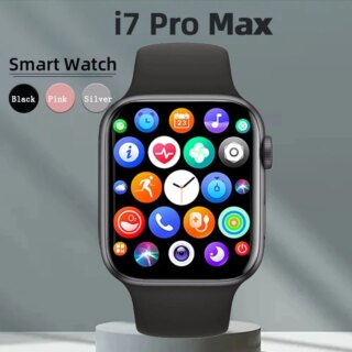 Montre intelligente de sport étanche pour hommes et femmes, I7 Pro Max, série 7