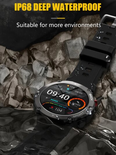 Montre intelligente LF26 Max pour homme appel Bluetooth – Image 4