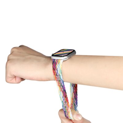 Bracelet montre apple watch élastique – Image 4