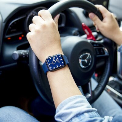 Bracelet montre apple watch en silicone – Image 2
