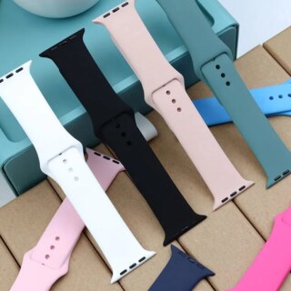 Bracelet montre apple watch en Silicone