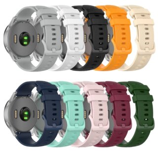 Bracelet montre en silicone pour Garmin, bracelet de montre