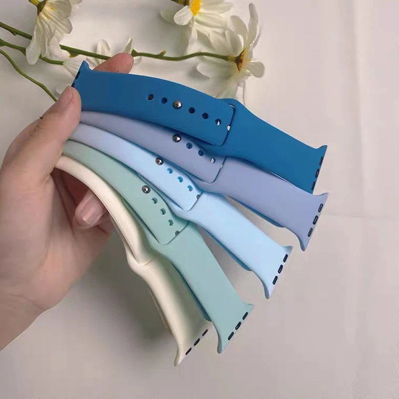 Bracelet montre apple watch sport en Silicone – Image 4