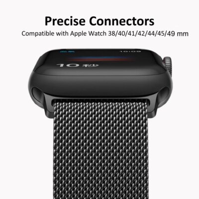Bracelet Apple Watch Band à boucle milanaise – Image 4