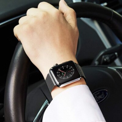 Bracelet Apple Watch Band à boucle milanaise – Image 5