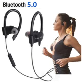 ecouteur oreillette sans fil Bluetooth 5.0, casque de sport