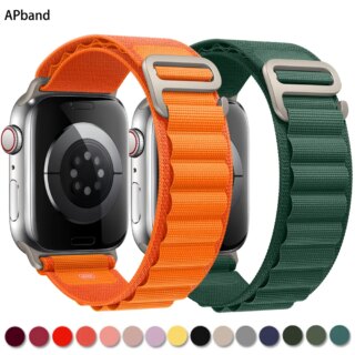 Bracelet montre apple watch boucle Alpine
