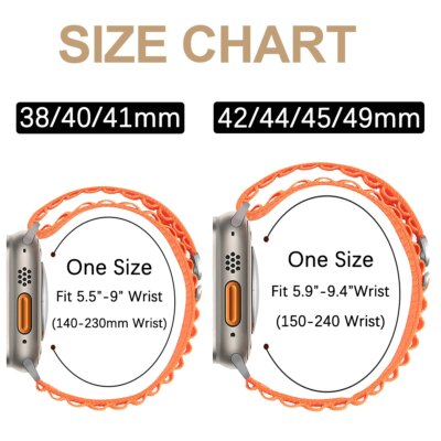 Bracelet montre apple watch boucle Alpine – Image 6