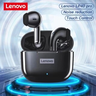 Lenovo – ecouteur sans fil Bluetooth 5.1, oreillettes de sport étanches, avec Microphone, musique, TWS, LP40 Pro
