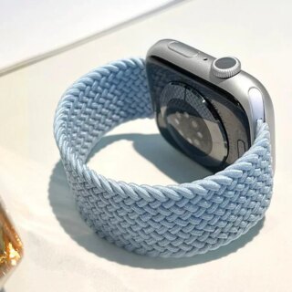 Bracelet de montre tressé à boucle unique pour Apple Watch