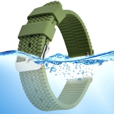 Bracelet de montre en Silicone à dégagement rapide – Image 3