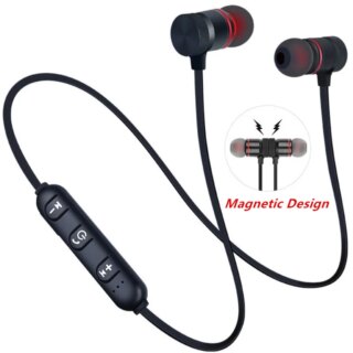 Casque de sport Bluetooth sans fil avec tour de cou, casque évité