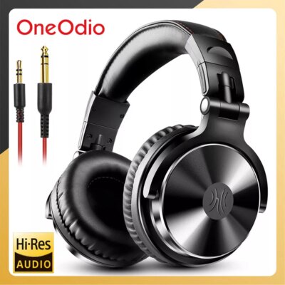 Oneodio Pro-10 Studio professionnel DJ casque sur l'oreille filaire HiFi casque de jeu