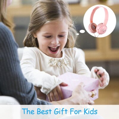 casque audio enfant avec micro casque audio fille Écouteurs filaires pour enfants – Image 2