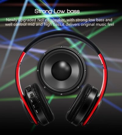 Casque de télévision sans fil Bluetooth, HiFi, basses profondes – Image 2