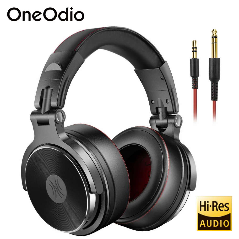 Oneodio – casque d'écoute filaire Studio Pro DJ, avec micro, câble à double usage