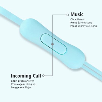 ecouteur intra-auriculaires stéréo universels avec micro – Image 2