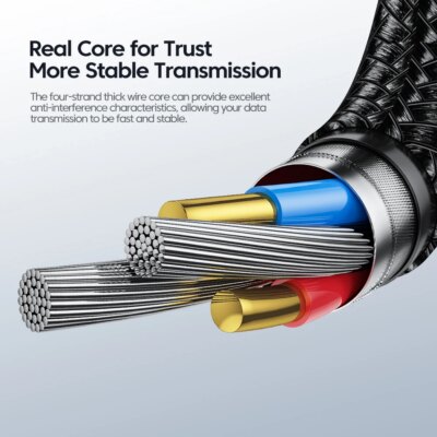 cable USB 2,4 a pour recharge rapide et transfert de données – Image 6