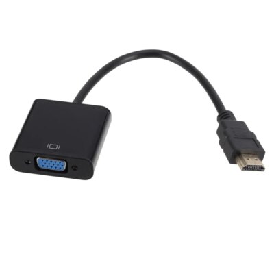 Cable convertisseur numérique 1080P HDMI-compatible vers VGA adaptateur numérique vers analogique – Image 5