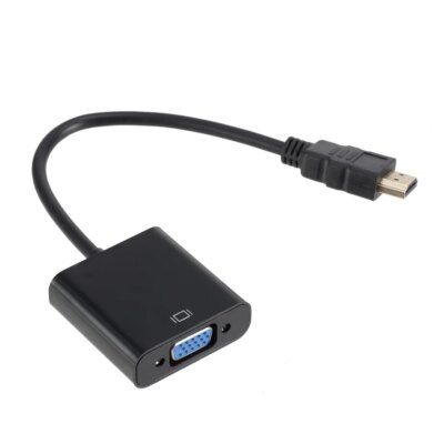 Cable convertisseur numérique 1080P HDMI-compatible vers VGA adaptateur numérique vers analogique – Image 6